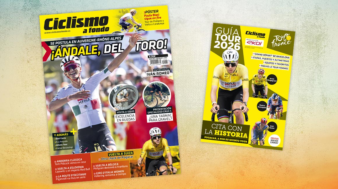 Nuevo número de Ciclismo a Fondo con la tradicional Guía del TOUR de regalo