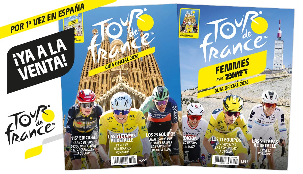 La Guía Oficial del Tour de France y Tour de France Femmes ya en los quioscos