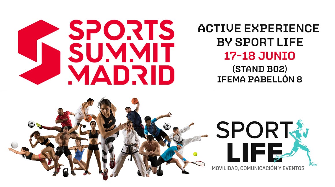 SPORT LIFE IBÉRICA estará presente en SPORTS SUMMIT MADRID con un programa de charlas y actividades