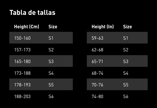 Ver guía de tallas