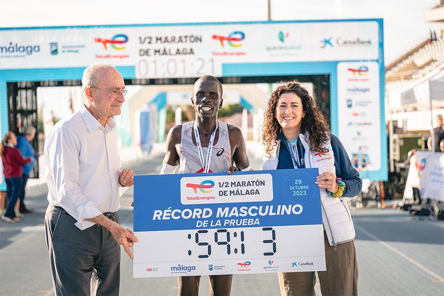 El TotalEnergies ½ Maratón de Málaga se sitúa en una nueva dimensión