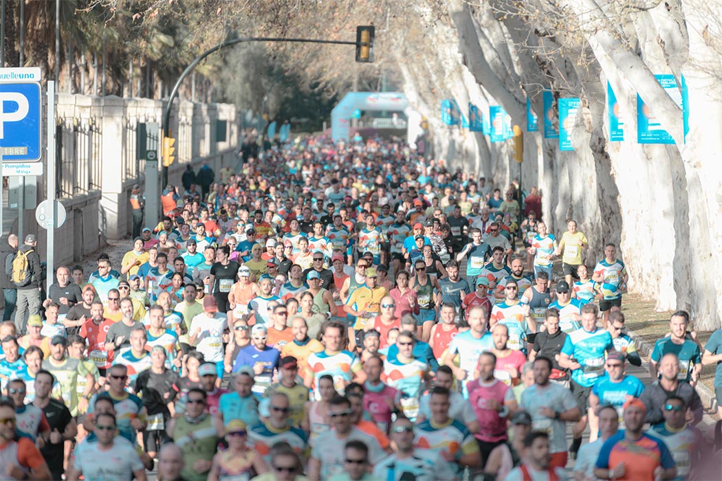 El TotalEnergies ½ Maratón de Málaga agota inscripciones con más de dos meses de antelación