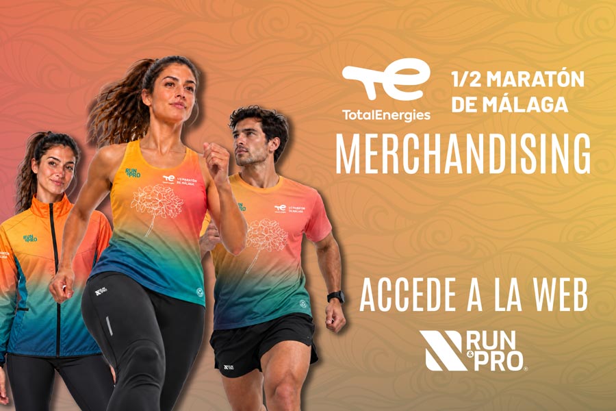 Merchandising · TotalEnergies 1/2 Maratón de Málaga 2027