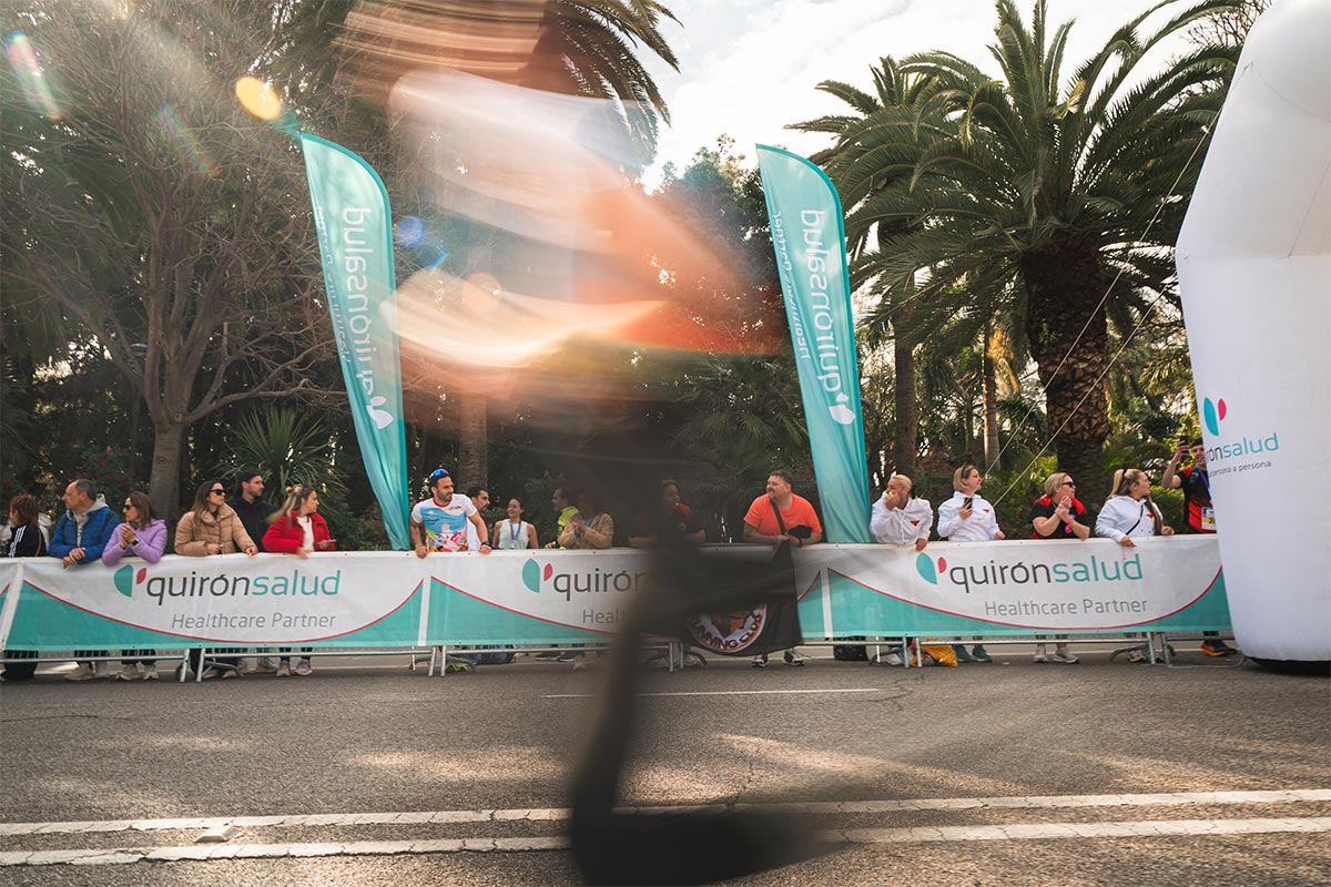 Quirónsalud, Proveedor Médico de Salud de la XXXV edición de la Total Energies Medio Maratón Ciudad de Málaga