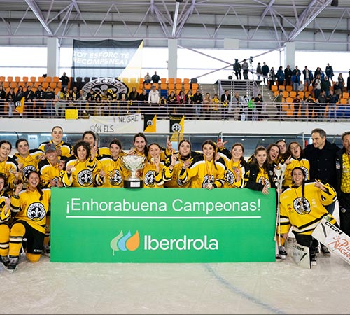 El Puigcerdá se estrena en la Copa de la Reina de hockey hielo