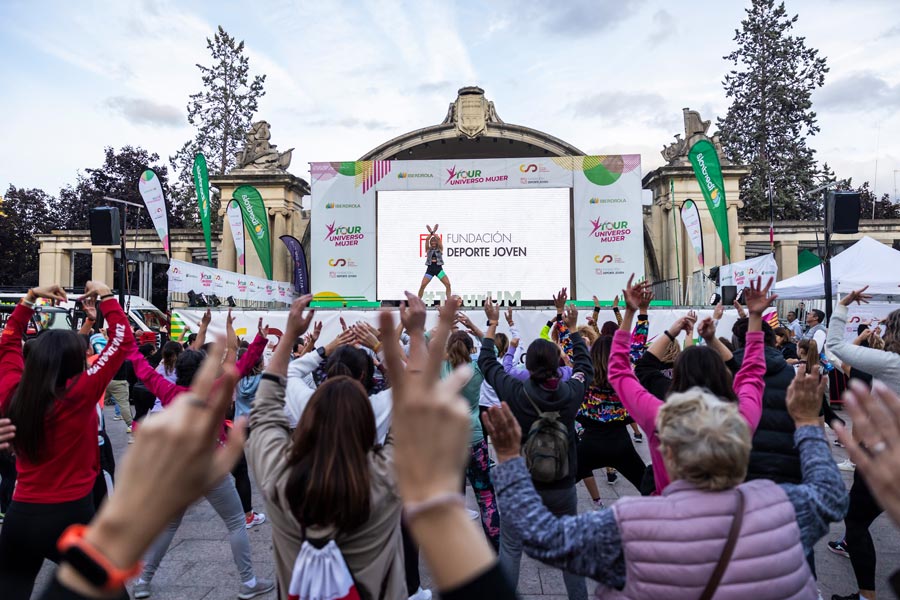 La fiesta del deporte llega al Parque del Rincón en Las Palmas de Gran Canaria con el Tour Universo Mujer