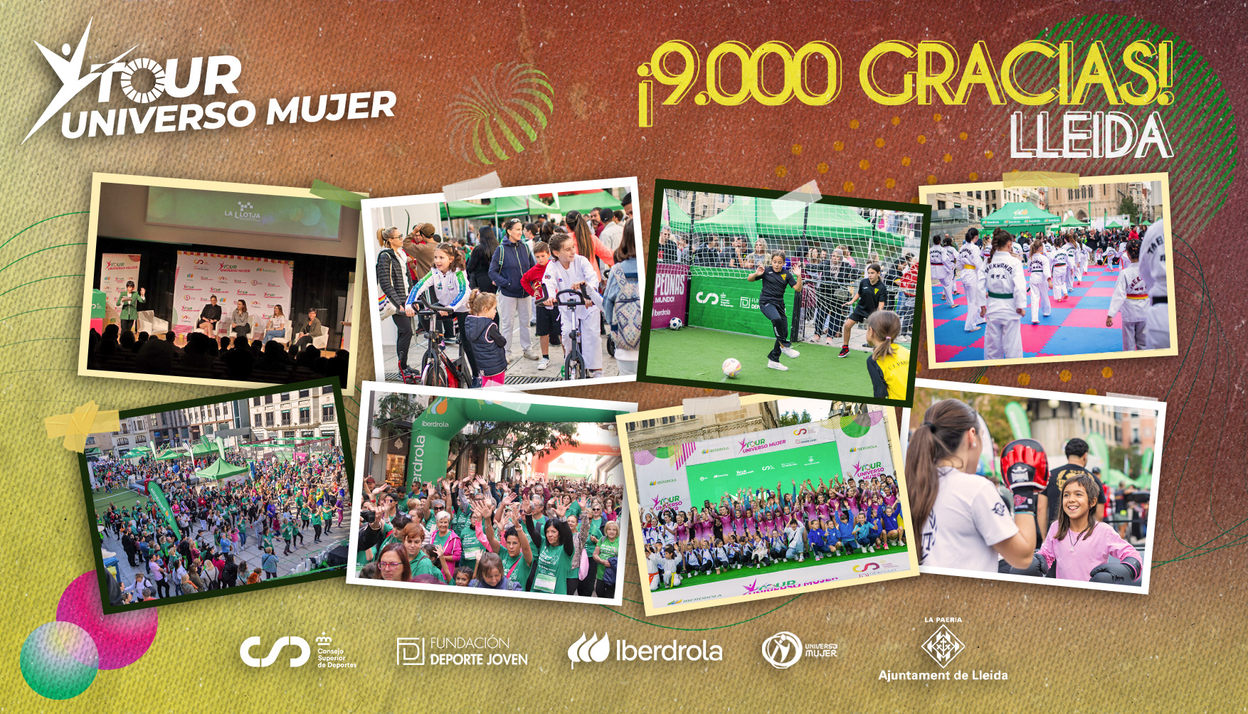 Fin de fiesta por todo lo alto del Tour Universo Mujer