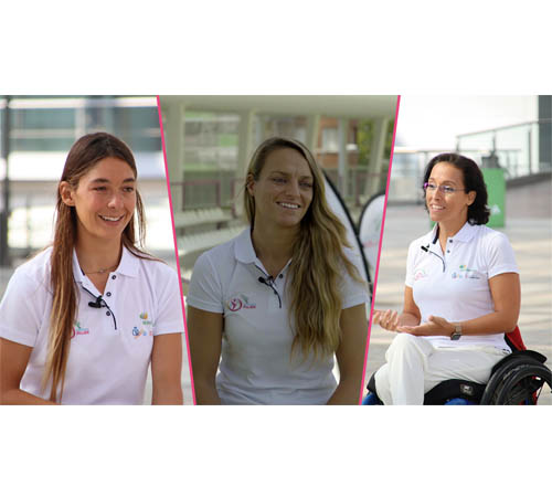 Teresa Perales y Garazi Sánchez avalan el deporte como la mejor plataforma para superar las adversidades