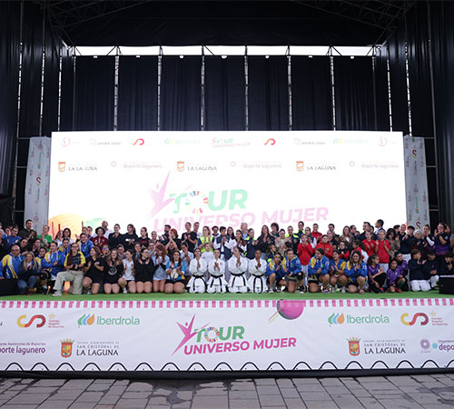 Exitoso fin de fiesta del Tour Universo Mujer en La Laguna