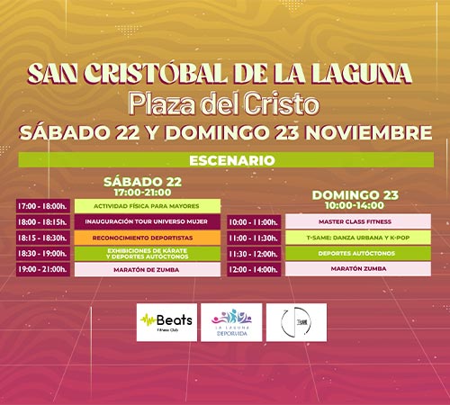 Guía para seguir el Tour Universo Mujer en San Cristóbal de La Laguna