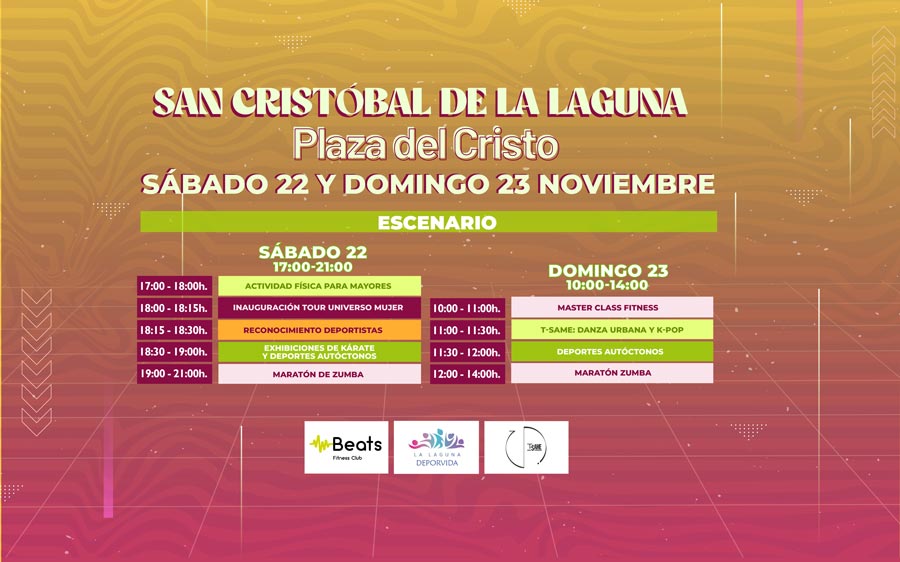 Guía para seguir el Tour Universo Mujer en San Cristóbal de La Laguna