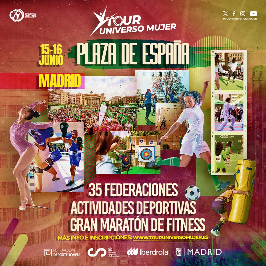 La Plaza España de Madrid acoge el Tour Universo Mujer