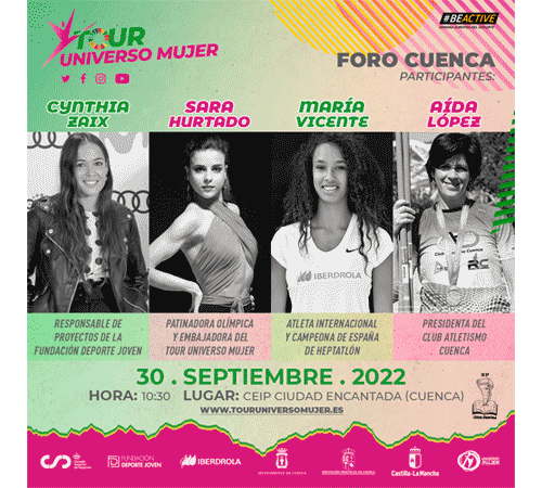 María Vicente, Cynthia Zaix y Aída López debatirán sobre los logros de la mujer en el deporte