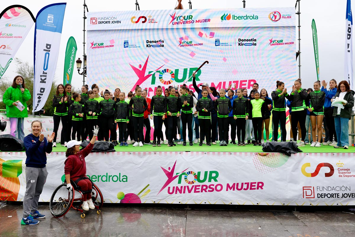 Ni la lluvia pudo con el Tour Universo Mujer