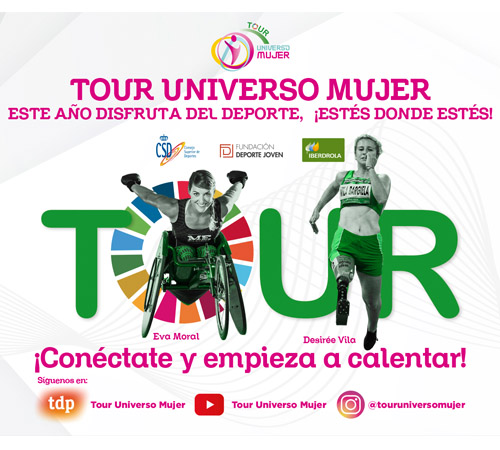 El Tour Universo Mujer se vuelca con el deporte adaptado