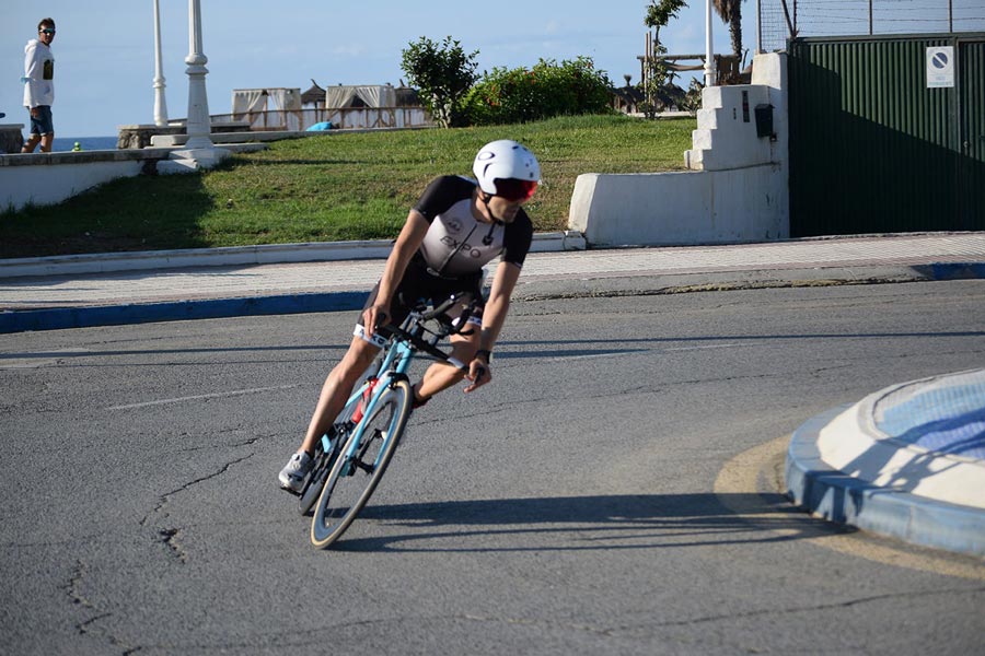 El Triatlon de Torre del Mar mejora su segmento ciclista