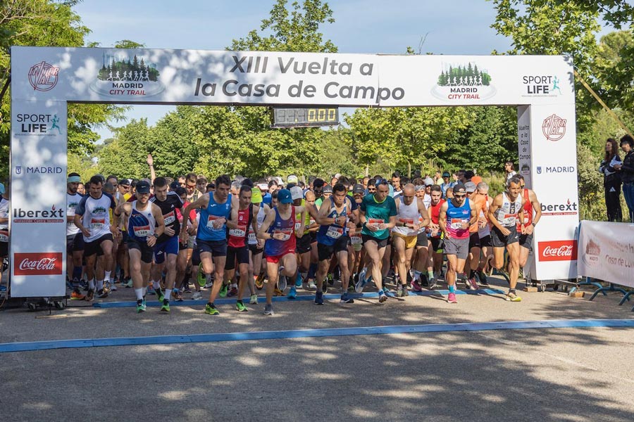Marcos Rodríguez y Maite Rodríguez vencedores absolutos de la 13ª Vuelta a la Casa de Campo