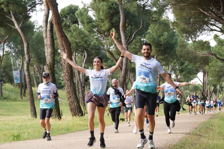 Récord con 2.600 participantes en la MBT Madrid City Trail 2026