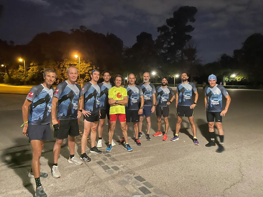 Quedadas entrenamientos oficiales del Zurich Maratón de Sevilla 2022