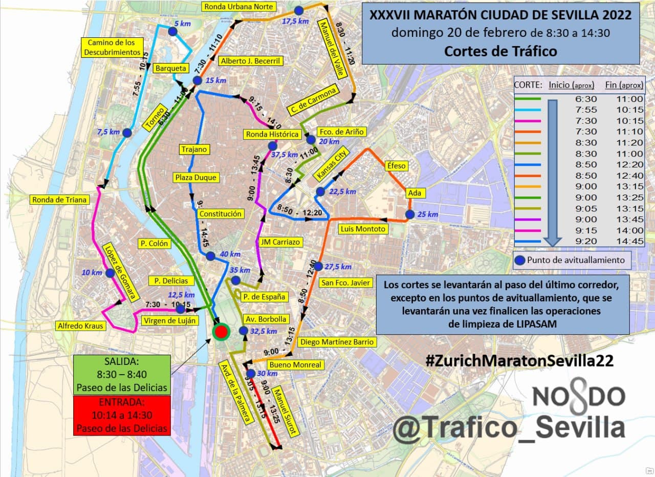 El Ayuntamiento activa un dispositivo especial con motivo del Zurich Maratón 2022