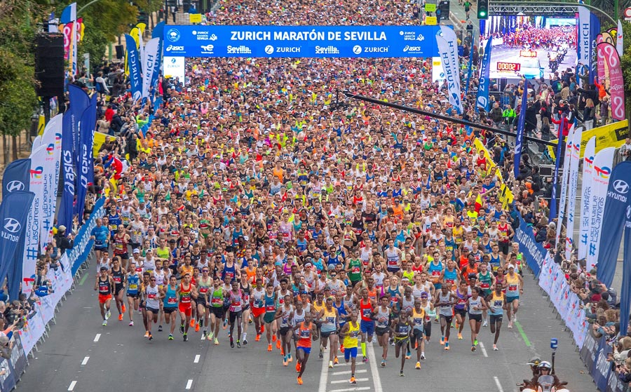 El Zurich Maratón de Sevilla vuelve a ser Campeonato de España y es elegida por Gran Bretaña, Israel o Turquía para celebrar sus “Trials”