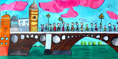 Ya tenemos a los ganadores del concurso infantil de dibujo del Zurich Maratón de Sevilla 2024