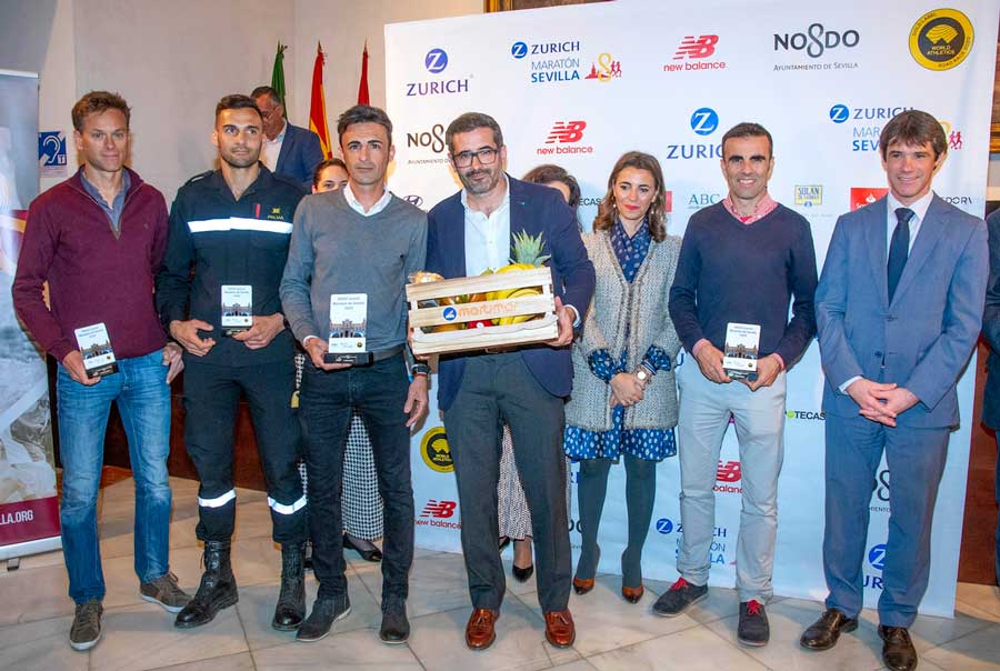 Entrega de premios del Zurich Maratón de Sevilla 