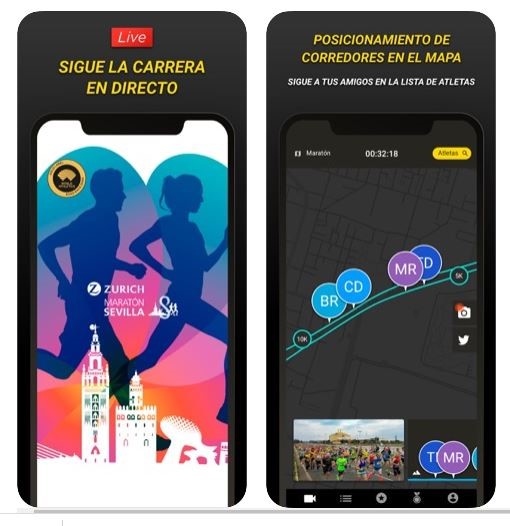 APP oficial del Zurich Maratón de Sevilla 2020