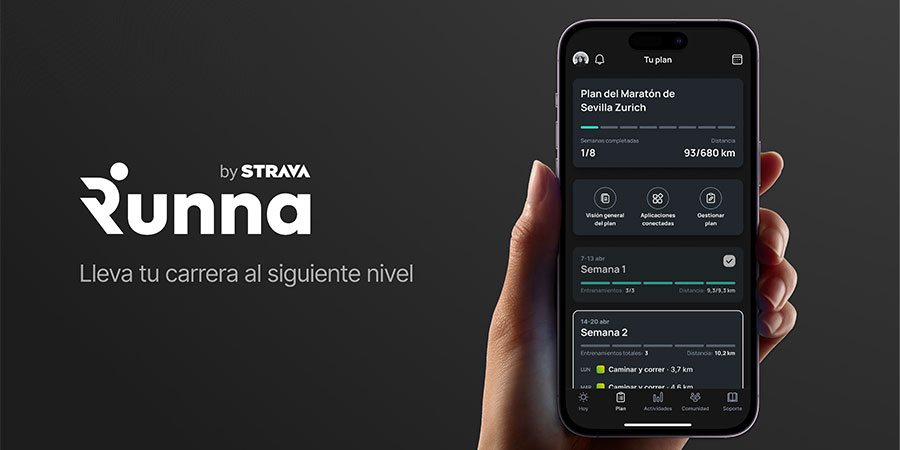 ¡Runna es el entrenador oficial del Zurich Maratón Sevilla!
