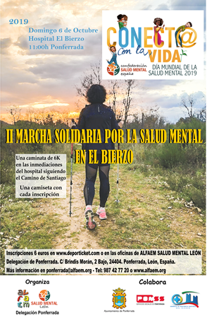 II Marcha Solidaria por la Salud Mental en el Bierzo. PONFERRADA