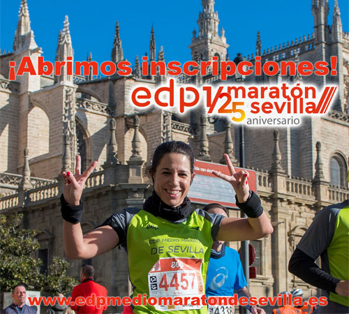 El EDP Medio Maratón de Sevilla cumple su 25 aniversario el 26 de enero de 2020