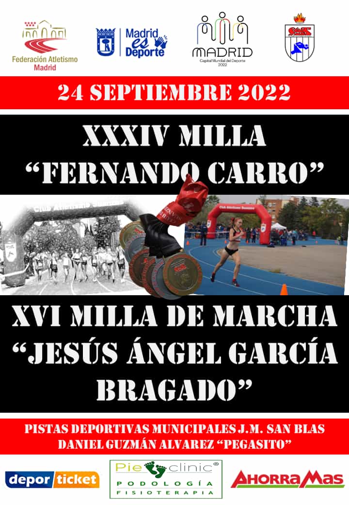 XXXIV Milla Fernando Carro / XVI Milla de marcha Jesús Ángel García Bragado