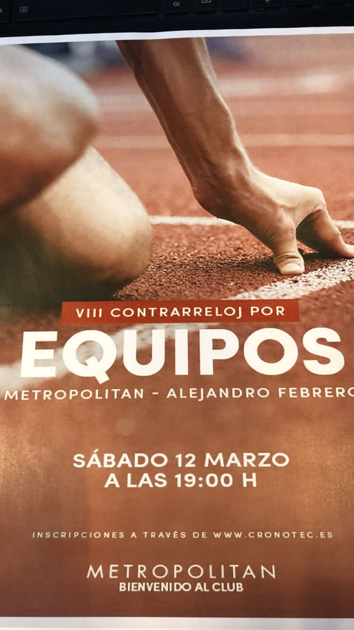 VIII Contrarreloj por Equipos Metropolitan-Alejandro Febrero