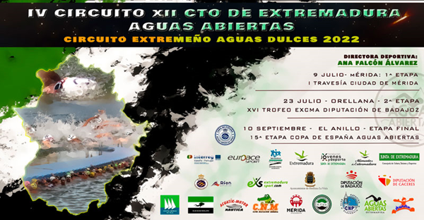 IV Circuito XII Campeonato de Extremadura de Aguas Abiertas. Mérida