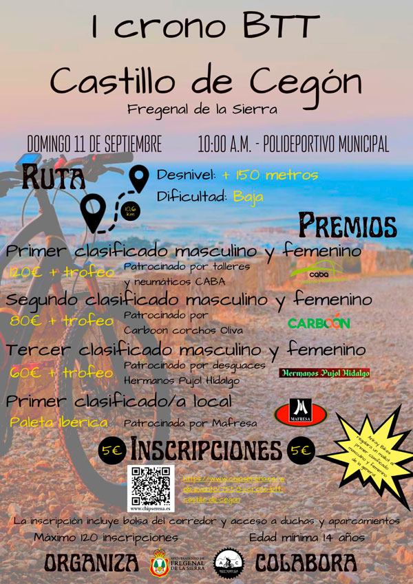 I Crono BTT Castillo de Cegón