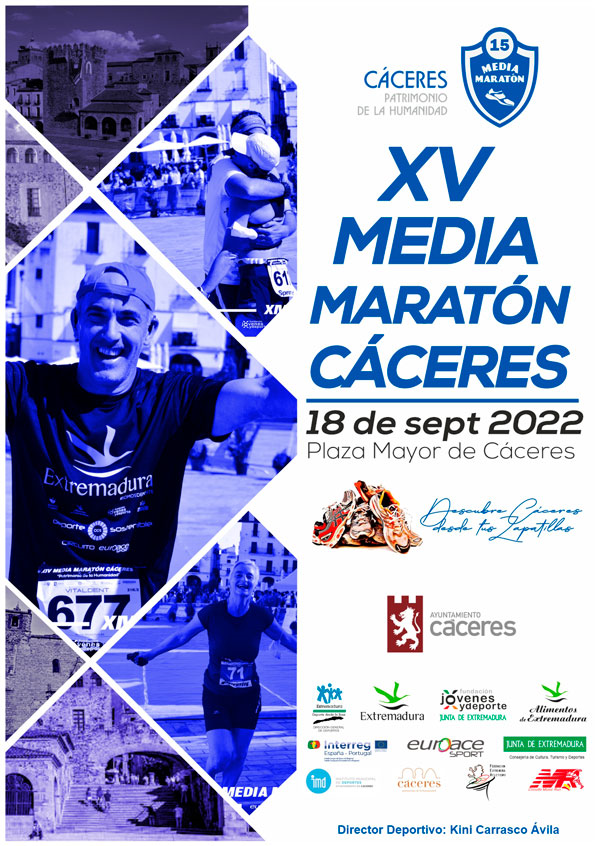 XV Media Maratón Cáceres Patrimonio de la Humanidad