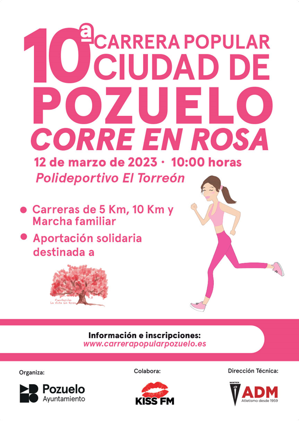 10ª Carrera Ciudad de Pozuelo – Corre en Rosa