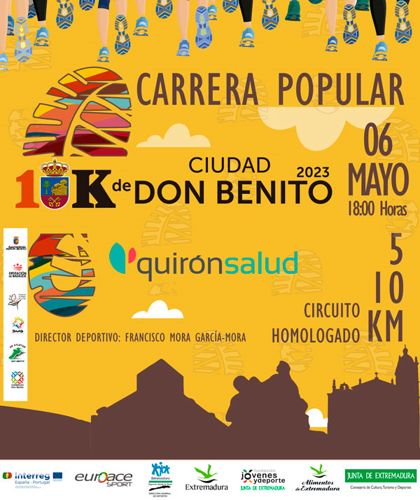 V 10k Ciudad de Don Benito Quirón Salud