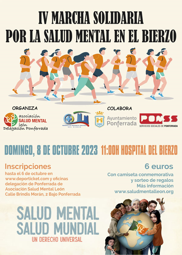 IV Marcha Solidaria por la Salud Mental en el Bierzo. PONFERRADA