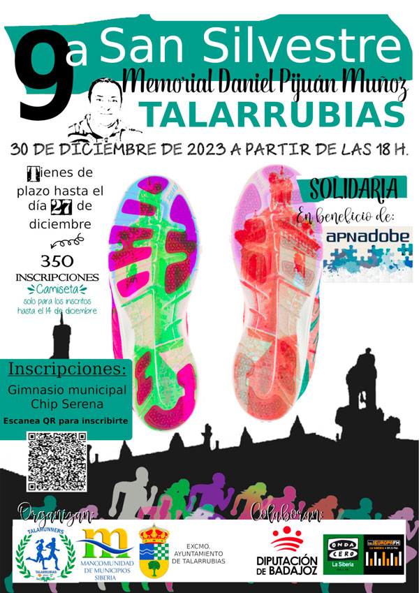9ª San Silvestre Solidaria de Talarrubias - Memorial Daniel Pijuán Muñoz