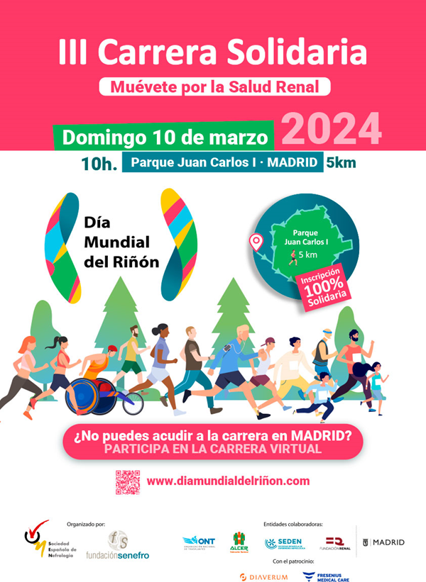 III Carrera Solidaria del Día Mundial del Riñón (MADRID)