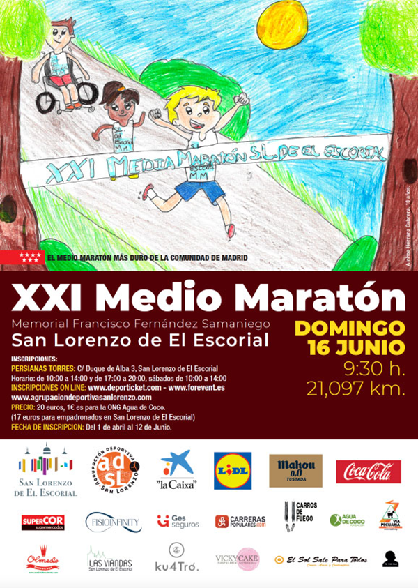 XXI Medio Maratón de San Lorenzo del Escorial