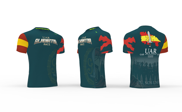 Dorsal 0 y Compra de la Camiseta UAR Gladiator Race