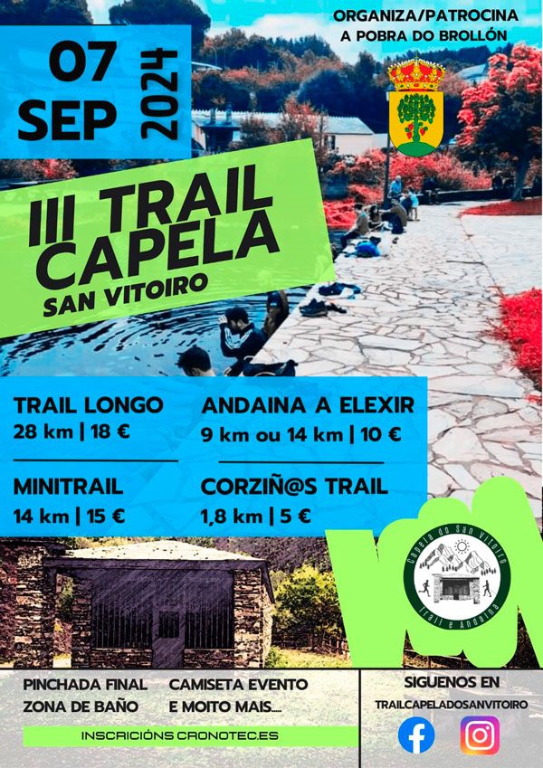 III Trail e Andaina Capela do San Vitoiro