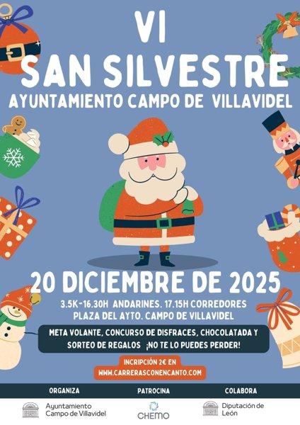 San Silvestre competitiva Ayto. Campo de Villavidel