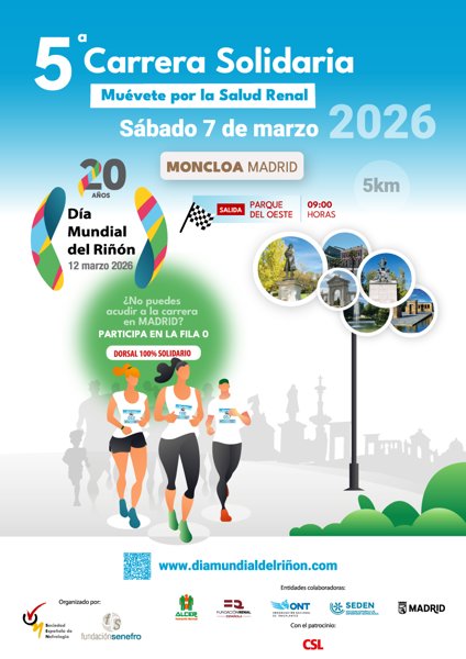 Carrera Solidaria del Día Mundial del Riñón