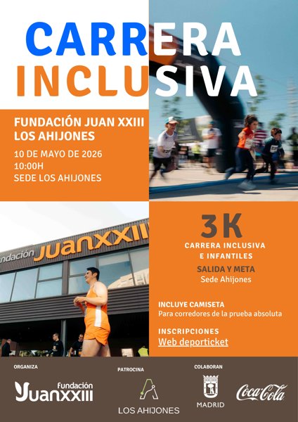 Carrera Inclusiva Fundación Juan XXIII - Los Ahijones