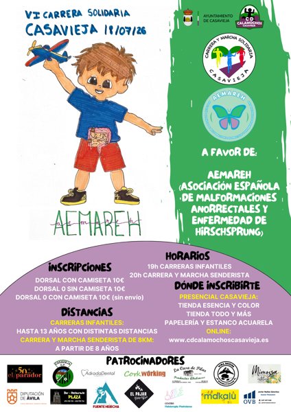 Carrera y Marcha Solidaria de Casavieja