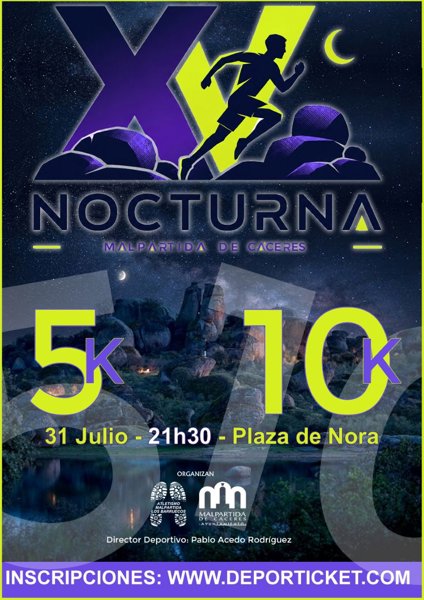 Carrera Popular Nocturna Malpartida de Cáceres