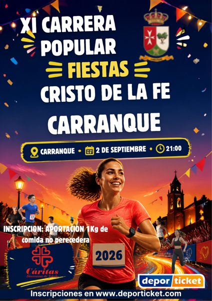 Carrera Popular Solidaria Cristo de la Fe